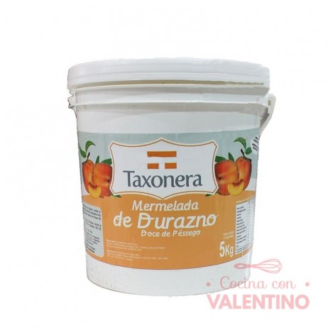 Mermelada Durazno Taxonera - 5Kg