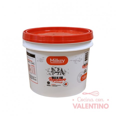 Dulce de leche Repostero Balde Plastico Milkey - 4Kg