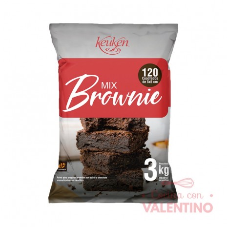 Mix Brownie Keuken - 3Kg