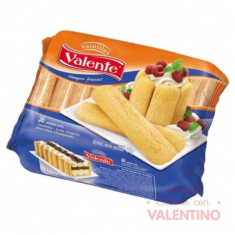 Vainillas Valente - 444 Grs