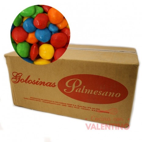Confites Lentejas Frutales - 10 Kg