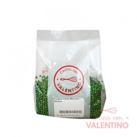 Grageas Verde Manzana - 250 Grs