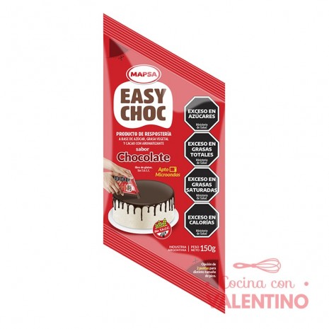Baño de Reposteria Easy Choc Semiamargo - 150 Grs