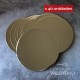 Disco Carton Alprin Dorado 26 Cm - 40 Un