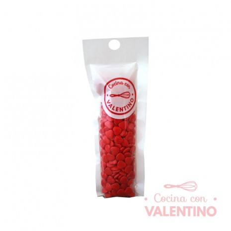 Corazones de Azucar Rojo - 30 Grs
