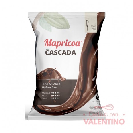 Baño para Cascada Mapricoa Semi Amargo - 1kg