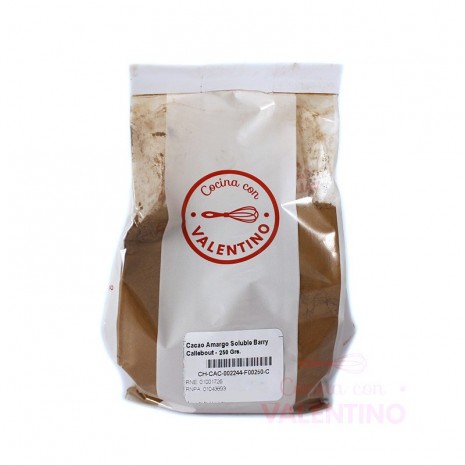 Cacao en Polvo Barry Callebaut - 250 Grs