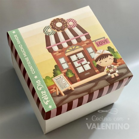 Caja Sorpresa Pasteleras 25x25x12