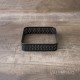 Cintura Cuadrada Perforada Teflonada - 7cm