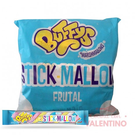 Malvavisco Buffys Stick-Mallow Frutal 12g - Pack 32 Un.