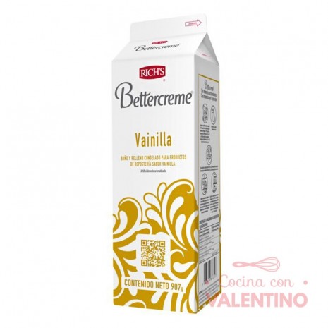 Bettercreme Rich Vainilla - 907 Grs