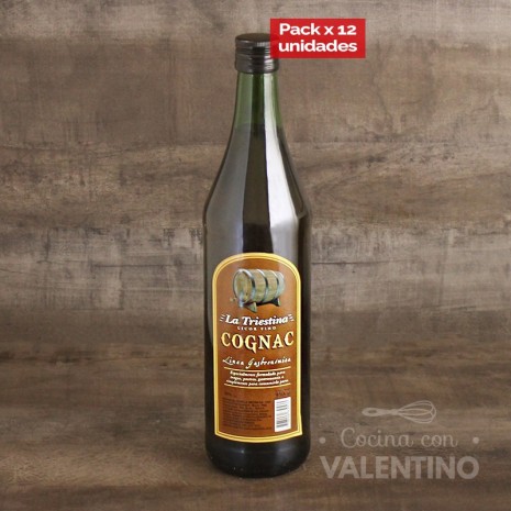 Cognac La Triestina - 950 Ml - Pack 12 Un.