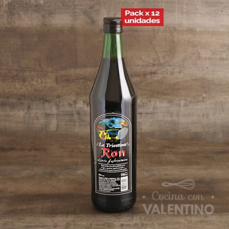 Ron La Triestina - 950Ml - Pack 12 Un.