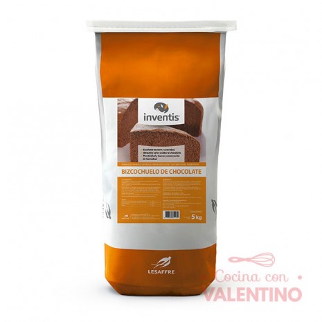 Premezcla Inventis Bizcochuelo Chocolate - 5 Kg