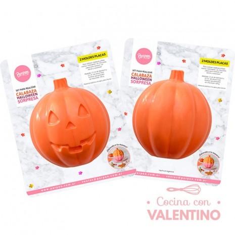 Set Placa Parpen Calabaza Sorpresa