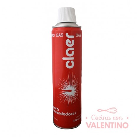 Tubo Gas Butano Recarga Claer - 400 cc