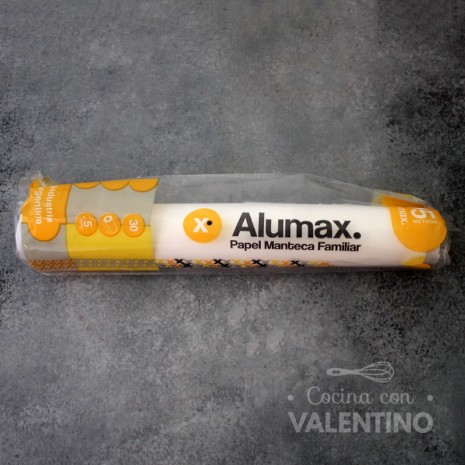 Rollo Papel Manteca Alumax - 5 Mt