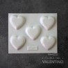 Placa Plastichok Corazones x5 701A