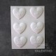 Placa Plastichok Corazones con Mensaje 1168A