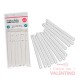 Palitos Sticks Paletas Parpen Blanco 12.5 Cm 12 Un PSP