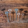 Cake Topper Plaqui Mini Futbol Surtido - Pack 8 un