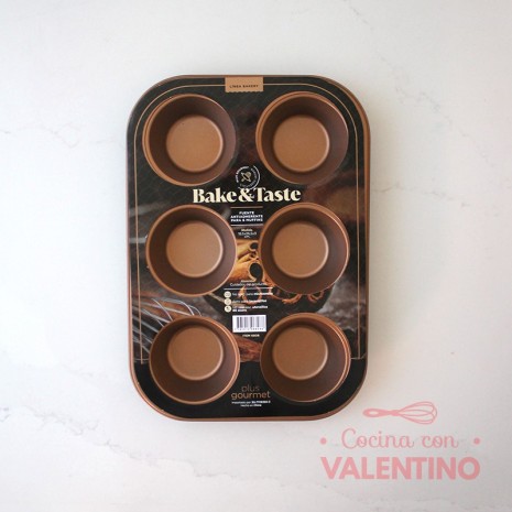 Molde Muffin Plus Gourmet - 6 Un.