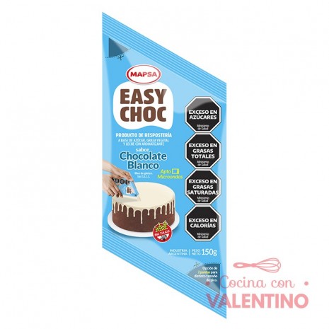 Baño de Reposteria Easy Choc Blanco - 150 Grs