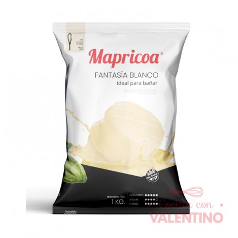 Baño Alfajorero Mapricoa Blanco - 1 Kg