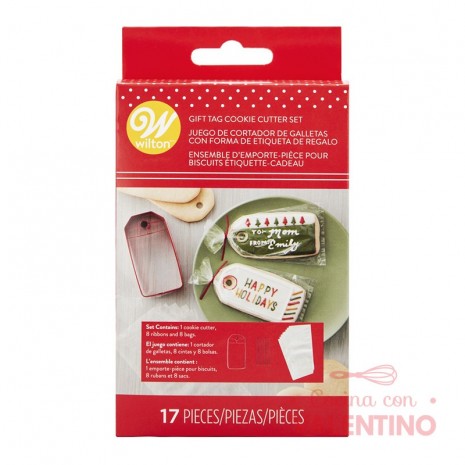 Set Decoracion Galletas Navideñas Wilton - Etiquetas -