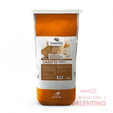 Premezcla Inventis Ciabatta - 5 Kg.