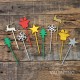 Cake Topper Plaqui Mini Surtido Navidad - Pack 8 un