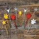 Cake Topper Plaqui Mini Surtido Navidad - Pack 8 un