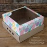 Caja Desayuno Colores Pasteles 23x23x12