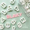 Cortante Ruphas Letras y Numeros Blaky - 2 Cm