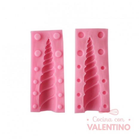 Molde Flexible Cuerno Unicornio (G12-022G4) - CM