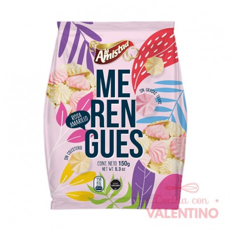 Merengue Med. Multicolor 150g - La Amistad