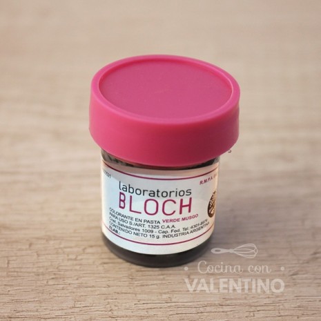 Colorante Pasta Bloch Verde Musgo - 15 Grs