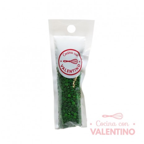 Circulos de Azucar Verde - 30 Grs.