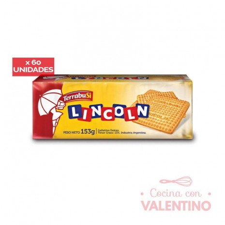 Lincoln Clasica - 153 Grs - Pack 60 Un.