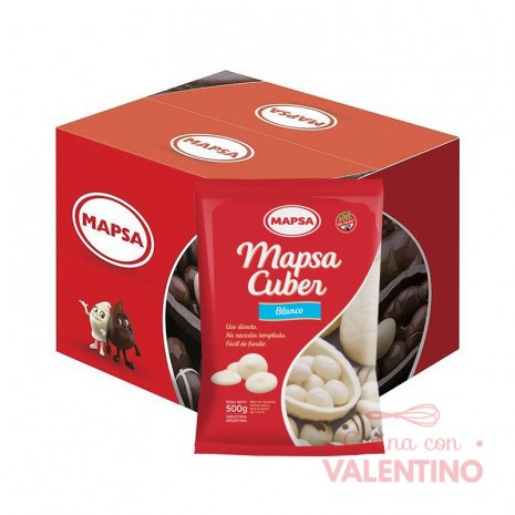 Baño de Moldeo Mapsacuber Blanco - 500 Grs - Pack 10 Un
