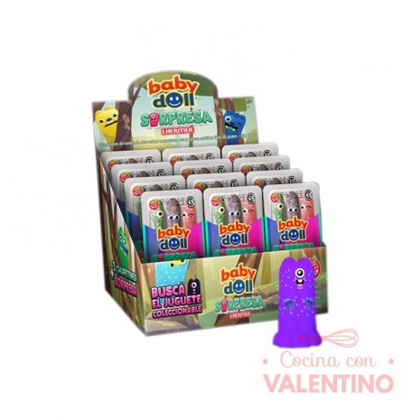 Chupetin Baby Doll Sorpresa x3 - Pack 12 Un.