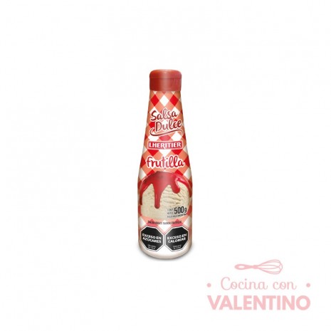 Salsa Lheritier Frutilla - 500 Grs