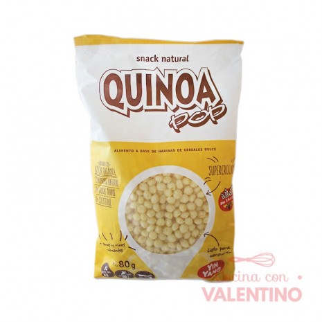 Quinoa Pop Ying Yang - 80 Grs