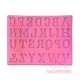 Molde Flexible Abecedario Puntos 15x11 - CM