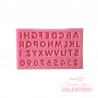 Molde Flexible Abecedario. Numeros y Signos - CM