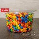 Confites Piedritas Lentejitas frutales - 5 Kg.