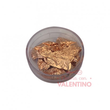 Lamina Comestible King Dust Gold Rose - Pote 2 Un.