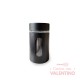 Especiero de Metal Negro con Visor