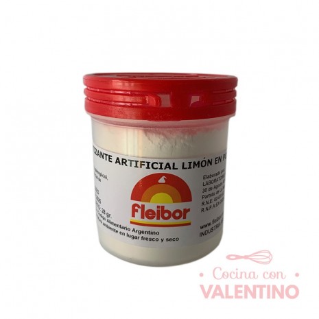 Esencia en Polvo Fleibor Limon - 28 Grs