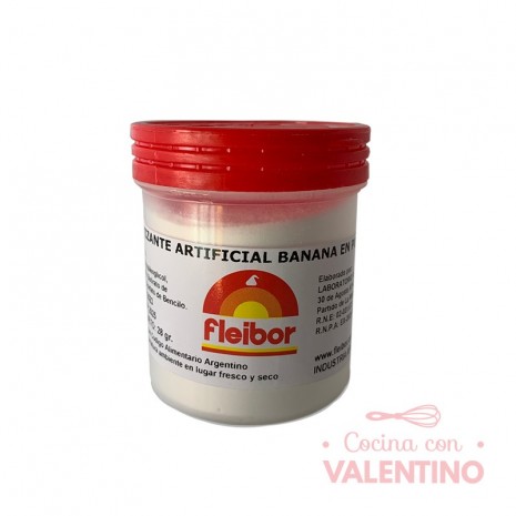 Esencia en Polvo Fleibor Banana - 28 Grs